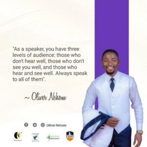 Quotes by Oliver Nshom